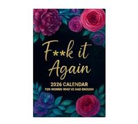 Here We Fuck1 it Again 2026, calendario divertente, si adatta alla tua personalità divertente, agenda da parete per la pianificazione della novità, per la casa e l'ufficio