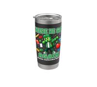 Here We Go Again Voglio dire Bentornato a Scuola Insegnante Indietro Bicchiere termico in acciaio inox doppia parete