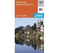 Hereford and Ross-on-Wye (Map) OS Explorer Map