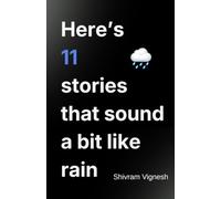 Here's 11 stories that sound a bit like rain