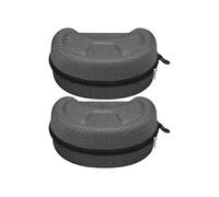 Here's a refined and professional product description based on your input: **2pcs Large Zipper Hard Case for Motorcycle & Ski Goggles â