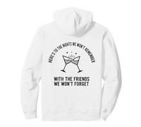 Here's To The Nights We Wont Remember - Bicchieri da Cocktail Felpa con Cappuccio