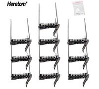 Heretom 0G176J 2,5 Pollici HDD Tray Caddy Disco Rigido Vassoio Slitta per dell PowerEdge T440 T640 R430 T430 R530 R630 T630 R730xd R830 R930 T620 R310 R415 R420 R720 R820 SATA SAS con Viti