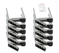 Heretom 10-Pack Vassoio Hard Disk DXD9H 2,5" compatibile Dell 14G 15G 16G | Vassoio Caddy 0DXD9H 2.5" Hot Swap SFF Compatibile Dell PowerEdge Gen14 Gen15 Gen16 R740 R750 R760 SAS SATA NVMe