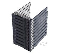 Heretom SFF Drive Bay Caddy Tray Sled P22892 P22892-002 per HP Gen11 DL320 DL345 DL365 DL560 ML110 ML350 RL300 & Gen10 Plus DL20 DL360 DL365 DL333 80 DL3 885 ml30 (2,5 pollici, 10 pezzi)