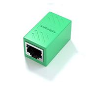 Herfair Confezione da 2 accoppiatori RJ45, accoppiatore Ethernet, accoppiatore di rete per Cat7 Cat6 Cat5e Cat5, accoppiatore cavo Ethernet