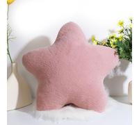 Herfair Cuscino a forma di stella per bambini, morbido e soffice, cuscino decorativo a forma di stella per divano, cuscino in peluche per la decorazione della camera dei bambini e della camera da