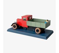 HERGE TINTIN IL CAMIONCINO ROSSO #49 Car Figure 1/24 Beni autentici