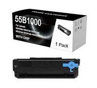 HERIFAM 55B1000 Cartuccia Toner Compatibile per Lexmark MS331 MS439dn MS431dn MX431adn MS331dn MX331adn MX432adwe Stampante, Toner Nero Ad Alta Resa,Black-6000 Pages