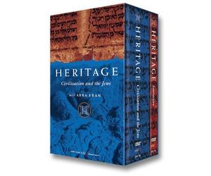 Heritage - Civilization and the Jews with Abba Eban - a Nine-Part Series On Three DVDS