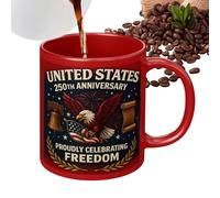 Heritage Freedom Tankard, set di bicchieri National Milestone, design commemorativo con stile classico, pezzo in di alta qualità, articolo da esposizione, storia patriottica per