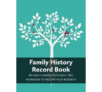 Heritage Hunter Family History Record Book (Copertina rigida)