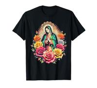 Heritage Mexican Mom Virgen de Guadalupe Mother's Day Maglietta