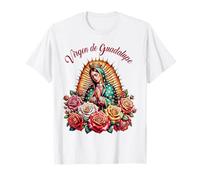 Heritage Mexican Mom Virgen de Guadalupe Mother's Day Maglietta