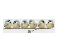 Heritage VPCL703-E - Set per punto croce, motivo conteggiato, 34 x 9 cm