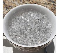 Herkimer, cristalli di quarzo di grado A/B+, extra fini, sfusi, 0,5 - 1,5 mm di lunghezza, trasparente, da minore a nessuna inclusione, venduto al grammo