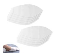 HERKINDNESS Infila Calze Elastiche Compressive, 10 Pezzi Bianco Infila Calze, Ausilio per Calzino a Compressione, Aiuto per Indossare Calze a Compressione, per calze compressive dita aperte
