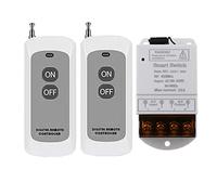 Herklotzn Interruttore a distanza 433MHZ AC 110V/120V/220V/30A 1CH Relè RF , Interruttori di Luce per di Sicurità della Pompa