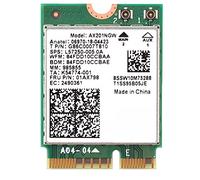 Herklotzn Wi-Fi 6 AX201 M.2 Key e CNVio 2 Scheda WiFi Dual Band 3000Mbps Fili per Bluetooth 5.0 2.4Ghz/5Ghz AX201NGW, Solo Scheda