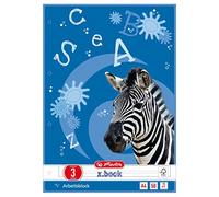 Herlitz 00215038 Blocco di lavoro X. Book, DIN A4, Rigatura 3