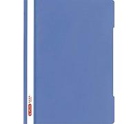 Herlitz 10 cartelline in plastica, formato A4, colore azzurro