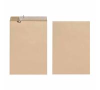 Herlitz 100 buste per spedizioni marrone B4 250 x 353 mm adesive 100 g/m²