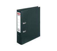 Herlitz 10834315 - Raccoglitore maX.file protect+ per documenti in formato A4, 8 cm, colore: Nero