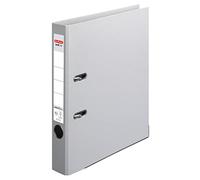 Herlitz 10834794 Ordner maX.file protect+ (A4, 5 cm, Voll-Folienbezug) grau