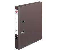 Herlitz 10834729 - Raccoglitore maX.file protect+, formato A4, rivestito in pell