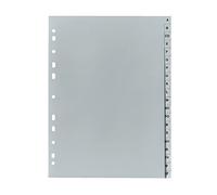Herlitz 10841252 - Registro 1 - 10, 21 x 29,7 cm, PP con foratura europea A-Z