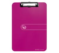 Herlitz 10842409 Clipboard A4 Kraft Paper Cover with Clip Mechanism and Hanging