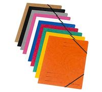 Herlitz 11166816 Cartelle, Confezione da 10, Colori Assortiti - NUOVO
