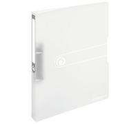 Herlitz 11205713 - Raccoglitore ad anelli, formato A4, in polipropilene, 2 anelli, dorso 2,7 cm, capacità 16 mm, colore: Nero opaco