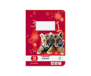 Herlitz 11322625 Quaderno DIN A5, Lineatur 6/Bianco