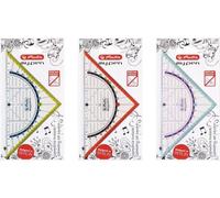 Herlitz 11367950 Herlitz Geometriedreieck my.pen 16cm farb.sort. 1er Blister