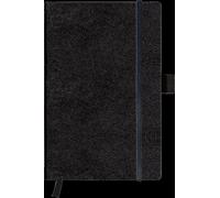 Herlitz A5 Blank My Book Classic Hardcover Notebook with Book Ribbon and Pen Loo