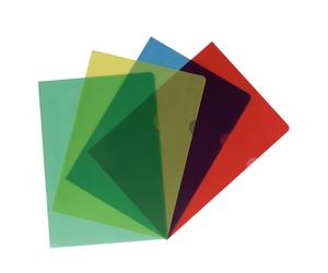 Herlitz 11420254 180 Micron Grained Pack of 20 A4 Assorted Colours 1 Genarbt, Fa