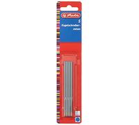 Herlitz 1965342 - Set di 5 ricariche per penna a sfera blu