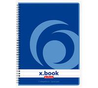 Herlitz 297515 Smart Black - Blocco di lettere formato DIN A4, 50 fogli, a righe