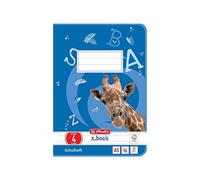 Herlitz 3320405 taccuini a righe, formato A5, 16 fogli, rigatura 04, FSC misto,