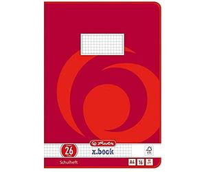 Herlitz 3322609 - Quaderno, formato DIN A4, Uws, Rigatura 25/A righe