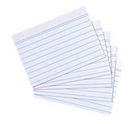 Herlitz 50019397 Cartoncini per appunti, formato A8, 170 g/M2, 200 pezzi, colore bianco