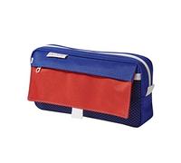HERLITZ 50022021 CAJA DE LÁPICES ESTUCHE SUAVE POLIÃ‰STER AZUL, ROJO