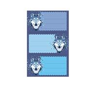 herlitz 50028214 - Etichette per libri, motivo: lupo selvatico