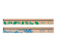 herlitz 50033621 - Righello in 100% legno FSC, 30 cm