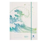 HERLITZ 50033928 - Cartellina formato A4, motivo: onda GREENline