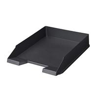 herlitz 50033942 - Vaschetta portaoggetti classic, formato A4-C4, in plastica riciclata con certificazione Blauer Angel, 5 pezzi, colore: Antracite