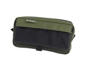 Herlitz 50039012 Faulenzer mit 2 Außentaschen, oliva/nero, oliva/nero