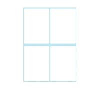 Herlitz 830240 etichette per libri, classico autoadesivo Etichette da ufficio 40 x 55 mm