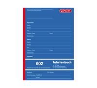 Herlitz, 840637, giornale di bordo per auto aziendale, A5 602, 32 fogli
